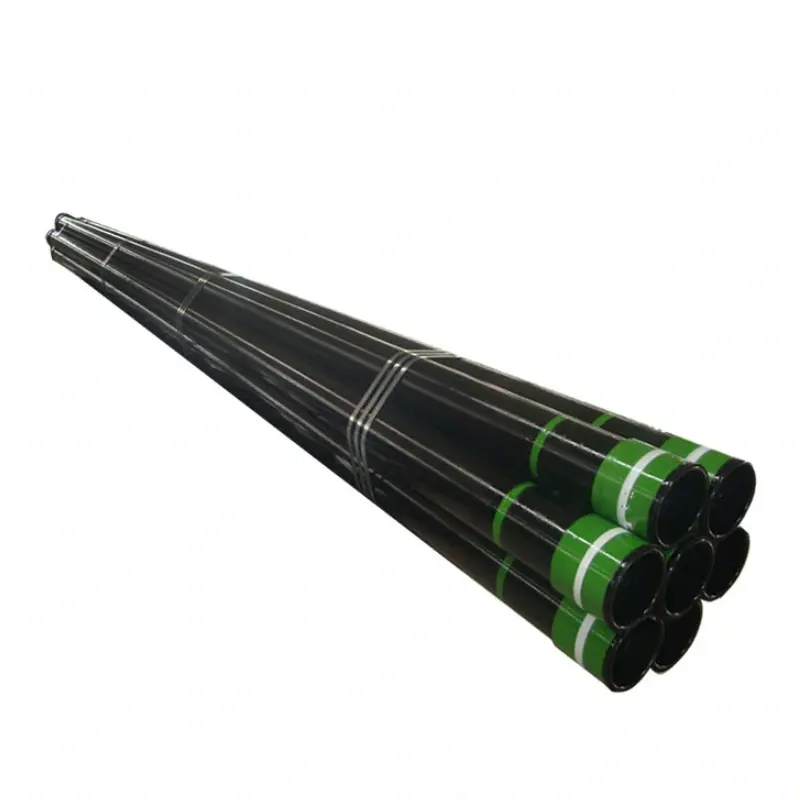 En stock API 5CT N80 L80 P110 Tube de puits de tuyau de tubage d'huile pour les industries du pétrole et du gaz naturel