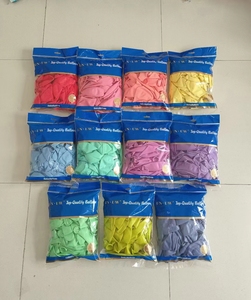 2025 Manufacturer Hot Sale 5'' 10'' 12'' 18'' Thick Biodegradable Eco-friendly Glossy Latex <b>Balloons</b> for Easter Christmas Party - Product Image 1