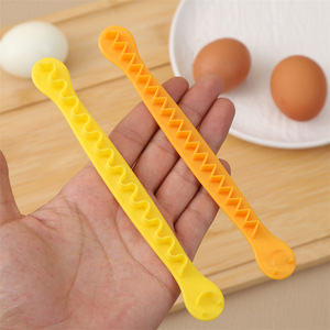 Modern <b>Kitchen</b> Egg Cutter Steel Manual Tool for Splitting Egg Yolk Portable and High Quality Chef Tool for Salad Making - Product Image 5