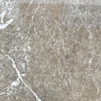 Dalle de marbre gris olive poli de qualité supérieure pour intérieur de villa, taille personnalisée, étanche