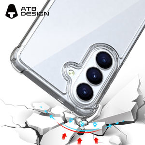 Funda para Teléfono ATB S26 Ultra, 1.5 mm, Anti-Rayones, Transparente, para Samsung S26 Edge, No Amarillea - Product Image 3
