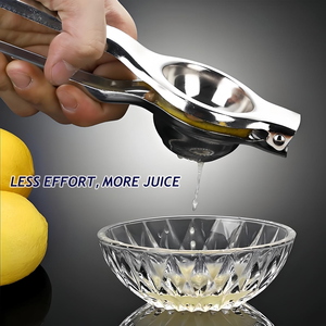 China Wholesale High Quality Stainless Steel Limon Hand <b>Press</b> Manual Fruit Juicer Lime <b>Orange</b> Citrus Lemon Squeezer - Product Image 2