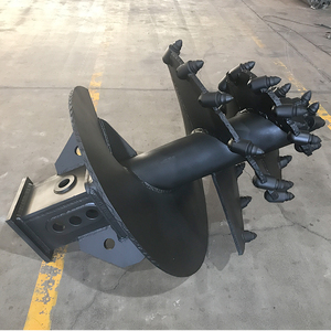 Barrena cónica de doble cabezal y un solo paso de 700 mm de diámetro para cazo de fundación en construcción, para equipo de perforación de pilotes - Product Image 1