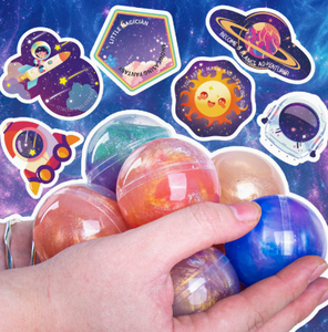 Slime Galaxy Planet Starry Sky, Pegamento Espumoso, Pegamento de Arena, Slime de Gelatina, Hug Milk, Agua Falsa, Slime de Mocos - Product Image 3