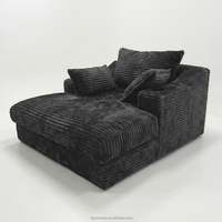 Knochenloses Lazy Sofa Bed, vakuumkomprimiert, modernes Wohnzimmermöbel, Lounge-Design, Einzel-Liegesofa, maßgefertigte Stoffsofas
