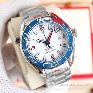 Reloj Haima 600 Euro Quarter para Hombre, Mecánico Automático, Bisel Cerámico Naranja, Acero Inoxidable, Manecillas Luminosas, Sumergible 100m - Product Image 2