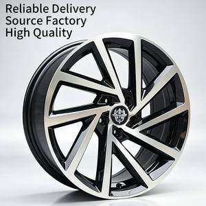 ล้อแม็กซ์ Flowtone ขอบอัลลอยด์ ล้อแท้ ขนาด 17 18 นิ้ว 5x112 5x100 สำหรับรถยนต์ VW Beetle Bora Fox Golf IV Polo T-Cross Vento - Product Image 1