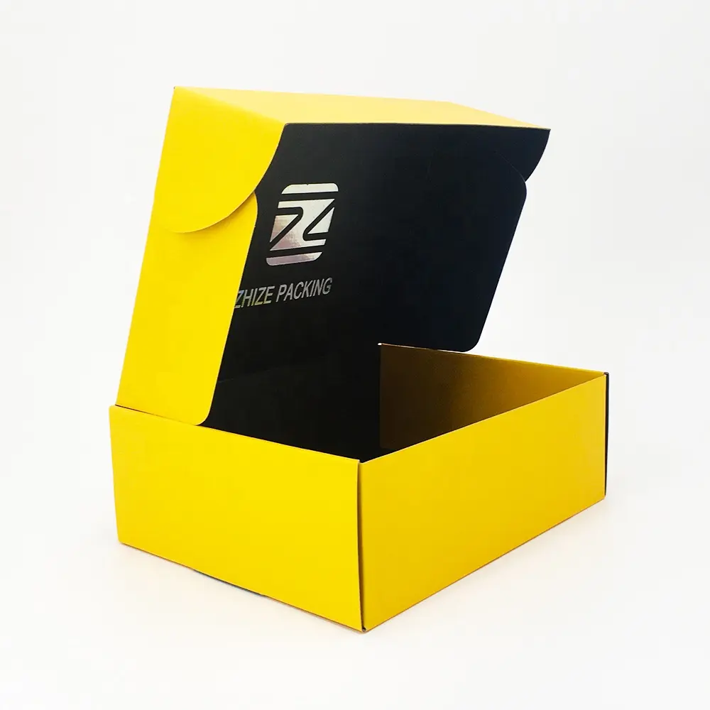 Shoebox Kemasan Kotak Sepatu Sneaker Kertas Bergelombang dengan Logo Kustom