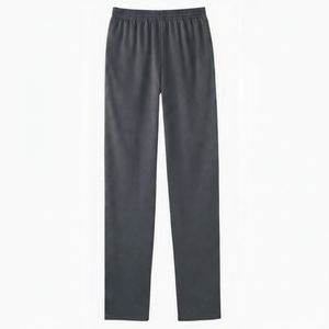 Custom Men's Elastic Waist Straight Leg Sweatpants <b>Polyester</b> Casual Mid Waist Heavyweight <b>Joggers</b> with Custom Logo - Product Image 4