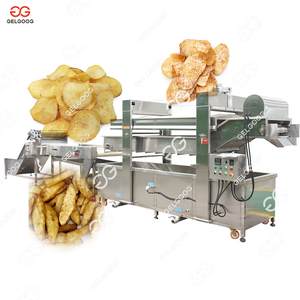 Đầy Đủ Máy Móc Để Làm sắn Chip Ngô Chiên Sản Xuất Khô Ngọt Ngào Khoai Tây Thanh Chế Biến Snack Khoai Tây Chiên Máy Làm - Product Image 1