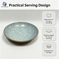 Assiette en céramique et porcelaine durable au design moderne pour apéritifs, sushis, steaks, pâtes – Vaisselle haut de gamme à texture martelée