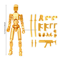 Figurines d'action d'anime robot 3D mobiles et cool, 13 figurines en PVC, jouets sensoriels pour garçons