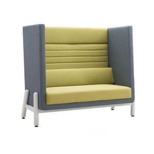 Highest Quality Modular <b>Upholstery</b> Fabric High Back Leisure Office Sofa Set for Apartment Use with Modern Design - Product Image 3