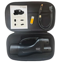 Adaptateur de charge ultra-rapide pour véhicules électriques 300 kW, GB/T vers CCS Combo 2, 1000 V 300 A, connecteur robuste pour station de recharge de véhicules électriques