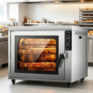 Horno de Pizza de Acero Inoxidable, Máquina para Asar <span class=keywords><strong>Pollo</strong></span> de Doble Plataforma para Eventos de Catering - Product Image 6