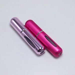 Flacon vaporisateur de parfum en verre rechargeable par le bas, mini 5 ml, vide, pour voyage, format poche, cadeau, cosmétique, sérigraphie - Product Image 4
