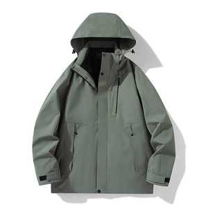 Veste coupe-vent 3 en 1 pour homme, doublée en polaire, pour le travail en extérieur - Product Image 3