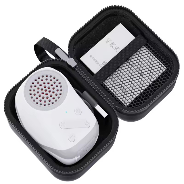 Clip-on Mini Wearable Speaker Waterproof Wireless Outdoor Bluetooth Speaker Free Calling with Storage Box