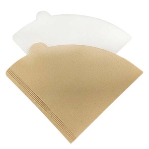 Filtres à café coniques en papier de pâte de bois pour infusion parfaite, non enduits - 100 pièces MOQ, outils de brassage pour usage en café - Product Image 1