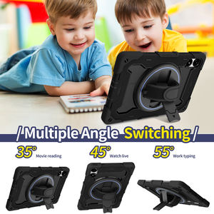 Funda portátil para <span class=keywords><strong>Redmi</strong></span> <span class=keywords><strong>Pad</strong></span> Pro Posición precisa PC Protección combinada de silicona <span class=keywords><strong>Precio</strong></span> al por mayor Cubierta desmontable - Product Image 4