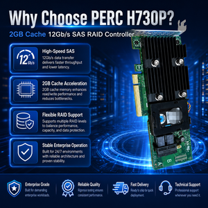 Carte <span class=keywords><strong>RAID</strong></span> SAS3108 pour Dell H730P, 2 go de Cache, contrôleur pour PowerEdge R630 R730 R730XD R830 - Product Image 2