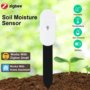 Sensor de Humedad del Suelo Inteligente Haozee Zigbee 3.0, Detector de Temperatura y Humedad, Control por Aplicación, Funciona con Batería, Compatible con el Hogar - Product Image 2
