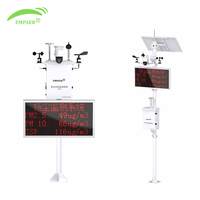 Caméra de surveillance en ligne de la poussière avec capture automatique, équipement de contrôle de la suppression de la poussière par canon à brouillard via liaison de signal standard