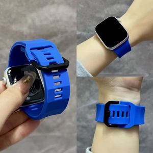 สายนาฬิกาข้อมือ Upro Fashion สำหรับสมาร์ทวอทช์ 7 8 9 10 สายซิลิโคนนุ่มแบบสปอร์ต สายเปลี่ยนสำหรับ Apple Watch Ultra 2 49 มม. - Product Image 3