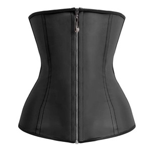 Osso de Aço espartilho Latex Cintura Instrutor Treinamento Cintura Alta Barriga Cinto de Emagrecimento Underbust Shaper Corpo de Borracha 3XL Fajas Modeladoras - Product Image 2