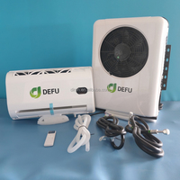 Climatiseur électrique 12V 24V pour semi-remorque, unité split montée au dos, APU 12 Volts, système de climatisation hors réseau pour cabine