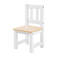 Ensemble de table et chaises d'étude pour enfants en bois de pin, mobilier de bureau pour activités de lecture et d'écriture à la maison ou en classe pour tout-petits