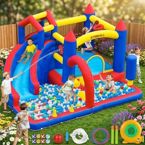 <span class=keywords><strong>Château</strong></span> gonflable commercial FBSPORT avec toboggan, châteaux gonflables géants pour enfants - Product Image 1