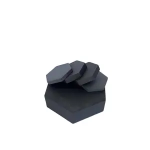 Factory High Cheap Price Ceramic Boron Carbide Ceramic Hexagon Plate Sample Available