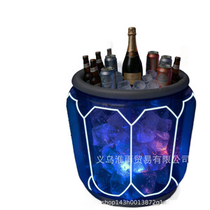 Huaiyu <b>Inflatable</b> Ice Bucket 30x21x7cm With Led Light <b>For</b> <b>Pool</b> Party - Product Image 4