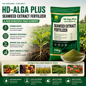 Poudre de varech pure soluble dans l'eau pour <span class=keywords><strong>engrais</strong></span> et stimulant de racines pour plantes <span class=keywords><strong>d</strong></span>'<span class=keywords><strong>intérieur</strong></span> avec nutriments issus <span class=keywords><strong>d</strong></span>'extraits <span class=keywords><strong>d</strong></span>'algues marines - Product Image 1