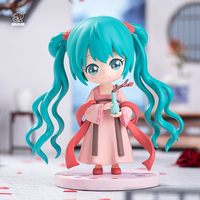 Оригинальный набор фигурок GOLDLOK Hatsunee Miku Qu Yun Shang Flower Series, 9 шт., в стиле чиби, в китайском стиле, для рабочего стола, подарок (слепая коробка)