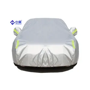 Sarung mobil Suv Sedan luar ruangan pelindung kaca depan otomatis penutup mobil penuh pelindung UV bayangan salju es musim dingin