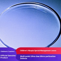 Lunettes à lentilles multifocales défocusées transparentes 1.591 UV400, microlentilles apaisantes pour la myopie périphérique, pour la gestion de la myopie chez l'adolescent