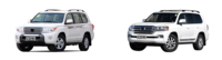 Kit carrosserie pour Toyota Land Cruiser LC200 2008-2012, mise à niveau vers le modèle 2016, pare-chocs avant et arrière, calandre, phares, kit de conversion de lifting