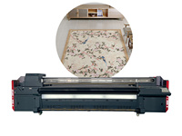Imprimante à jet d'encre publicitaire Uv 3.2m 10 pieds Led Uv G5 rouleau à rouleau imprimante pour papier peint grand Format hybride extérieur