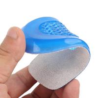 Coussinets de talon en gel utiles, absorption des chocs, en caoutchouc, pour tendon d'Achille, semelles intérieures, conception multicouche, talonnette en gel