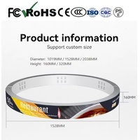 Pantalla LED Flexible SMD a Todo Color para Interiores, Panel LED Creativo, Módulo LED Flexible, Señalización Digital