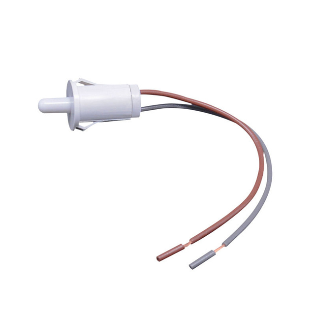 6500JB1008A Factory Price Push Button Fridge Lamp Switch 2pins Switch Refrigerator Parts
