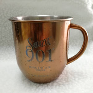 Offre Spéciale 1 litre Style classique allemand bière tasse café cuivre plaqué acier inoxydable tasse <span class=keywords><strong>L</strong></span> 304/ 326 baril stainly Stein - Product Image 5