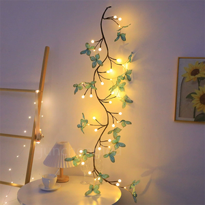 96 LED Bendable Willow Vine Lights for Home Decor-7.5ft, Perfect for Christmas Party and Holiday Ambianc <strong>Homebed</strong> - Product Image 6