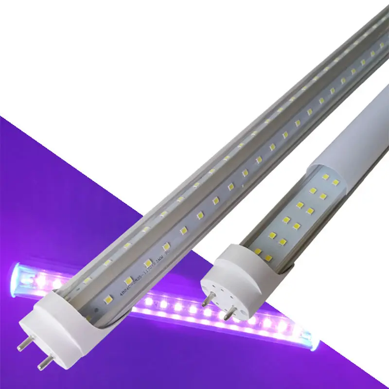 Entegre T8 Bar lambası G13 365Nm 395Nm 400Nm 18W 4Ft 120Cm 1.2M Uv Led floresan lamba