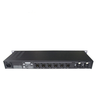 D-160 2 entrées 6 sortie PA Système Processeur Audio Professionnel pour la Scène Karaoké Dj Audio