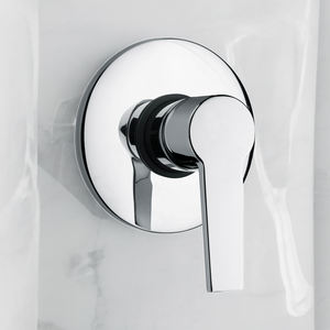 Mélangeur de douche à levier unique chromé LE MANS Outil de tournage à encastrer - Product Image 3