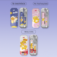 Brosse à dents électrique sonique rechargeable pour enfants, étanche, intelligente, motif dessin animé, pour les enfants de 0 à 12 ans
