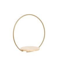 Chunlei OEM Kuchenstand Arche de mariage ronde en métal, présentoir floral pour centre de table et support à gâteau